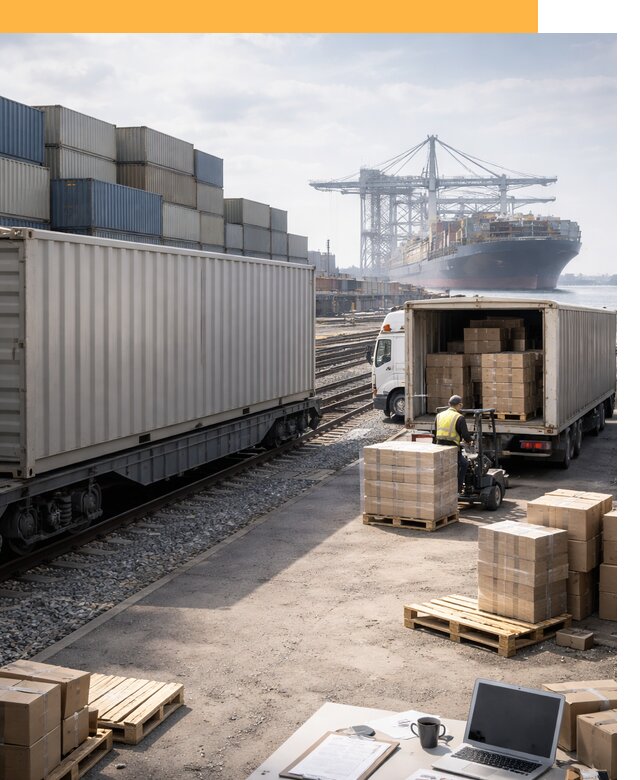 Мультимодальные перевозки грузов по миру от 46598 руб