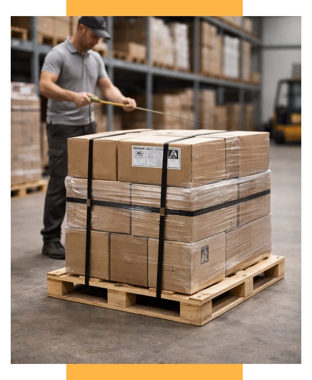 Упаковка и паллетирование грузов от 3624 р. | СетСервис-Хтб