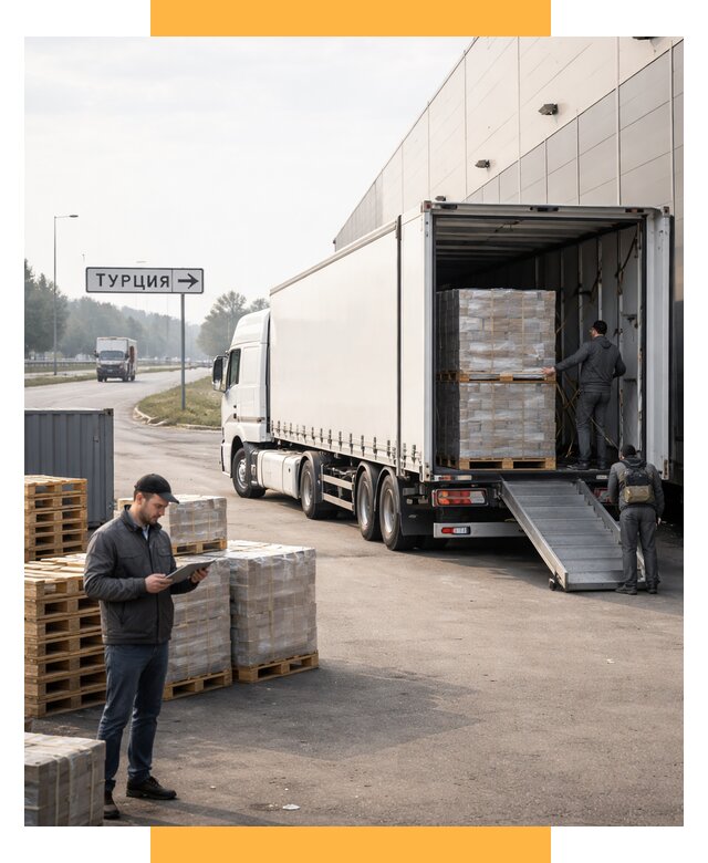 Автоперевозки и доставка фурой из Турции от 124260 р. | СетСервис-Хтб