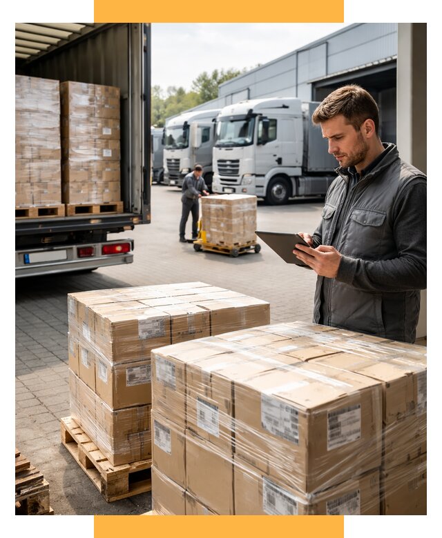 Автоперевозки из Германии от 9112 р. - логистика СетСервис-Хтб