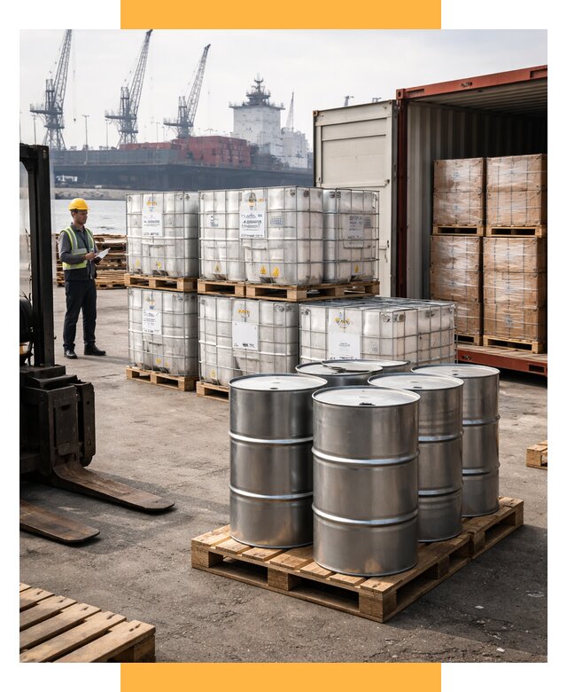 Доставка химического сырья из Индии от 258875 р. | СетСервис-Хтб