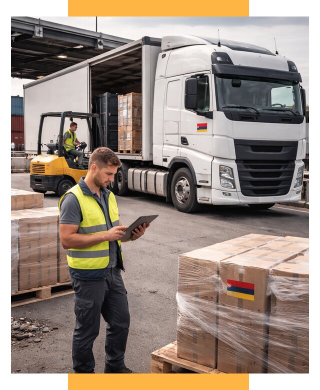 Автоперевозки из Армении от 98373 р. — услуги СетСервис-Хтб