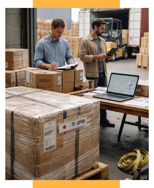 Доставка грузов в Японию от 25888 р., логистика СетСервис-Хтб