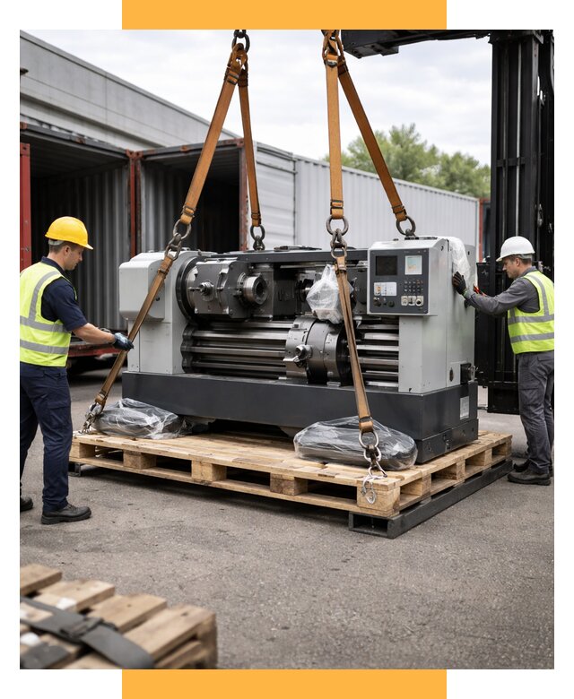 Перевозка станков и таможня от 62130 р. | СетСервис-Хтб логистика