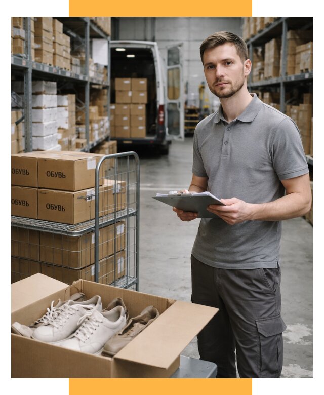 Доставка обуви из Китая и Турции от 4660 р. СетСервис-Хтб