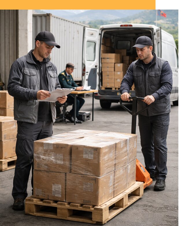 Доставка грузов через Армению, быстрая таможенная очистка от 25888