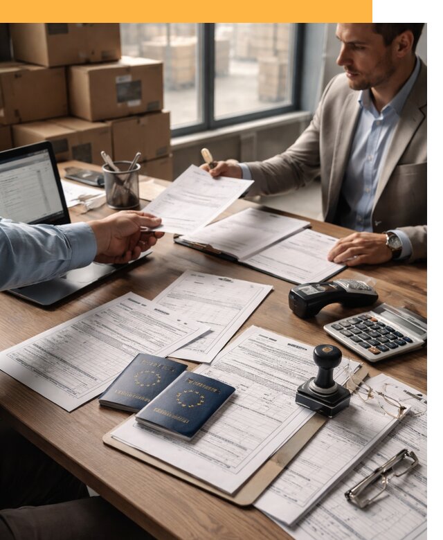 Таможенное оформление грузов из Европы от 8802 руб