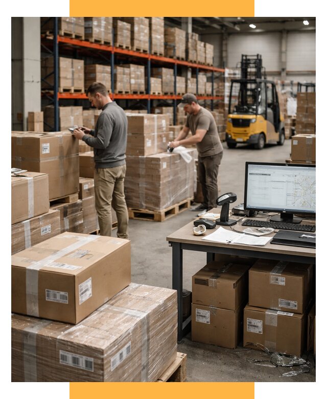 Склад консолидации в Европе от 6731 р., услуги СетСервис-Хтб